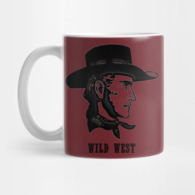 Western Era - Wild West Cowboy with Hat by The Black Panther